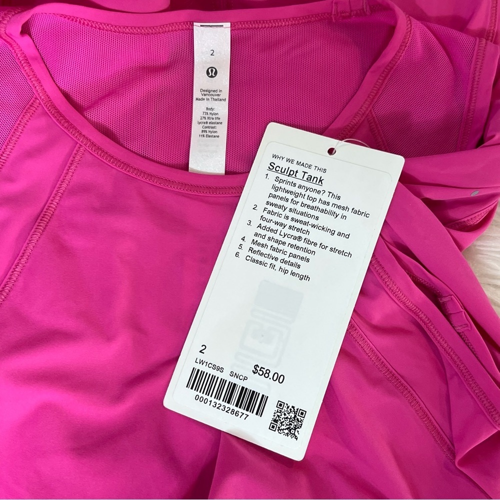 lululemon athletica Sculpt Tank Top - Picture 3 of 5
